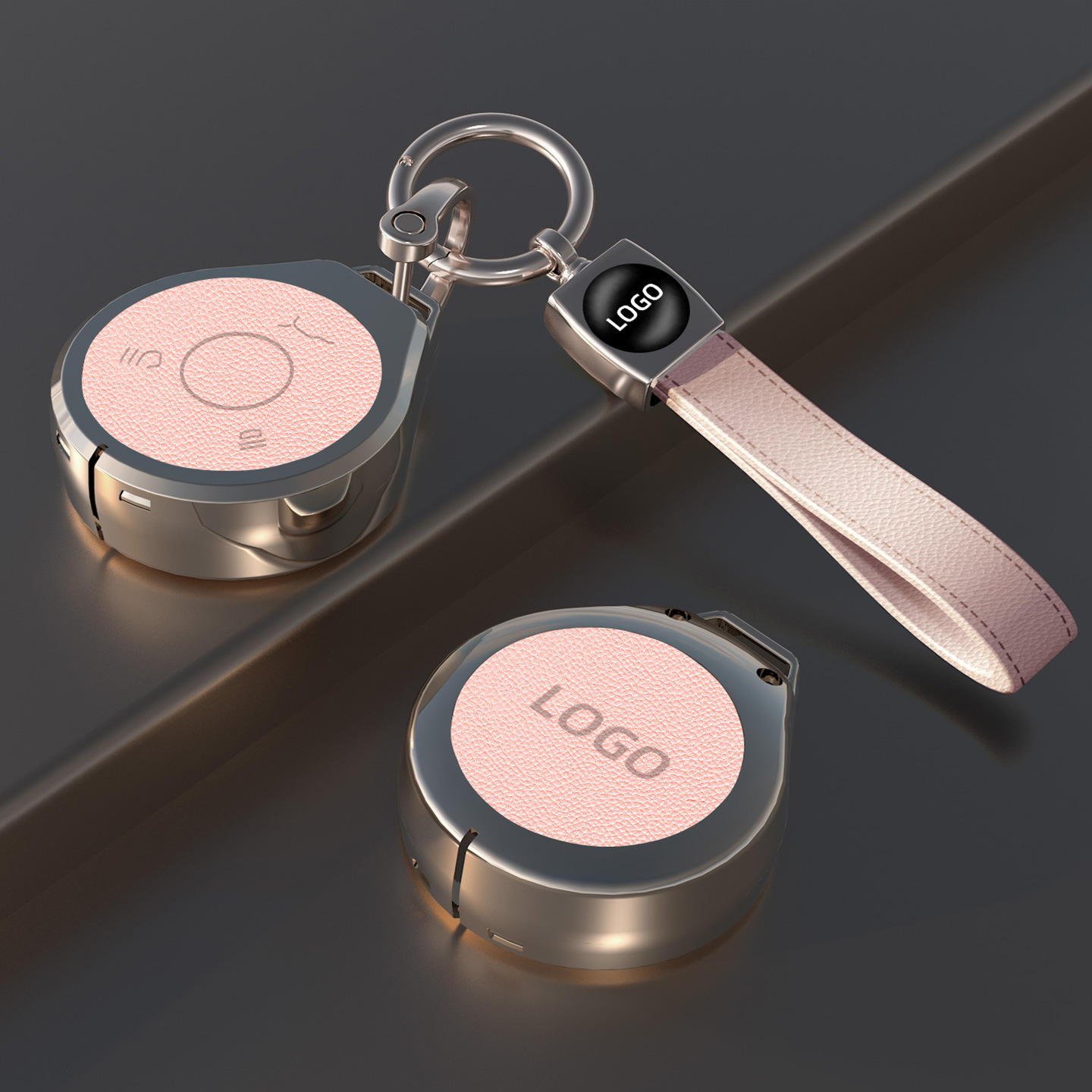 Oliver Car Key Cover Bag - Zinc Alloy Shell High-Grade Buckle for L/U-II/U2 Keys - Guangzhou Nasda T